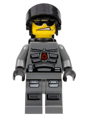 Preowned LEGO® Minifigure – Space sp095 Space Police 3 Officer 2 Air Tanks