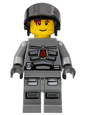 Preowned LEGO® Minifigure – Space sp098 Space Police 3 Officer 3