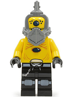 Preowned LEGO® Minifigure – Space sp100 Space Police 3 Alien Snake w/out Visor