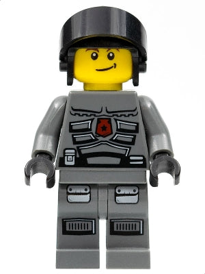 Preowned LEGO® Minifigure – Space sp106 Space Police 3 Officer 8
