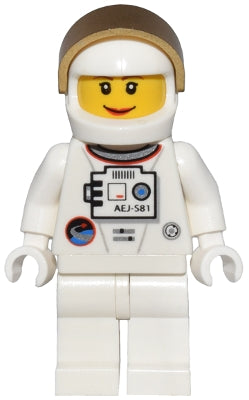 Preowned LEGO® Minifigure – Town sp120 Shuttle Astronaut Female