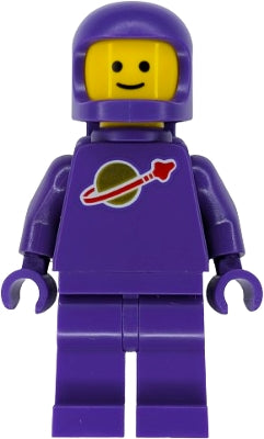 Preowned LEGO® Minifigure – Space sp139 Classic Space - Dark Purple with Air Tanks and Updated Helmet (The Dreamer&#