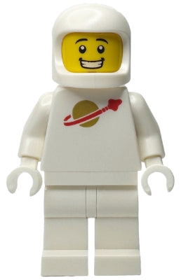 Preowned LEGO® Minifigure – Space sp143 Classic Space - White without Air Tanks, Male
