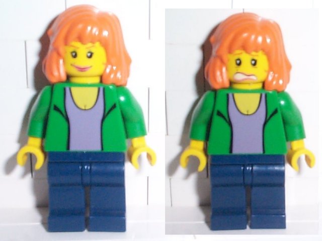 Preowned LEGO® Minifigure – Spider-Man spd008 Mary Jane 2