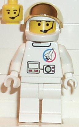 LEGO® Minifigure Town splc001 Launch Command Astronaut