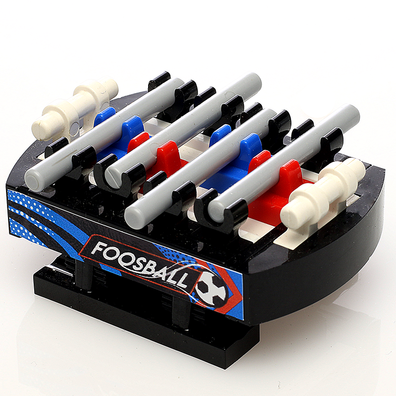 Brickshow Shop Foosball Table B3 Customs Arcade Building made using LEGO parts Building Kit