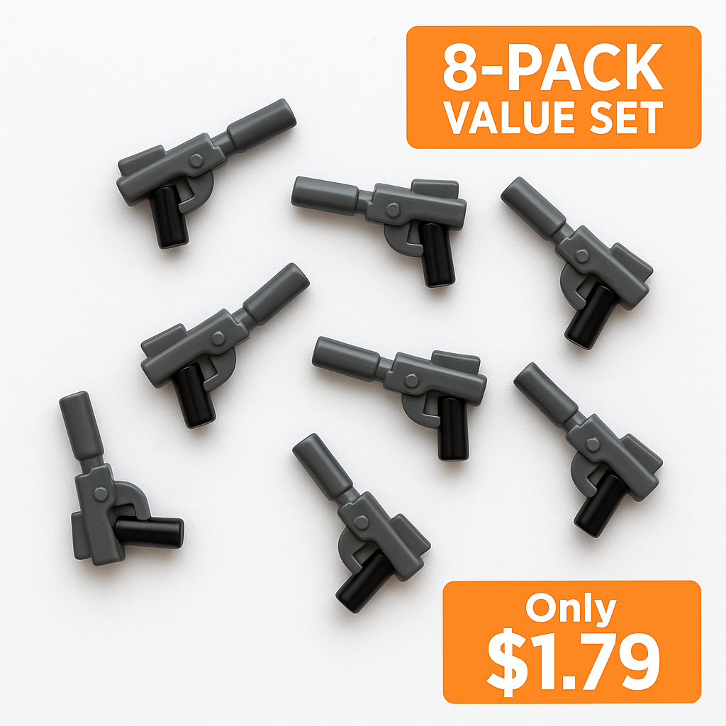 LEGO® Star Wars Standard Blaster – 8-Pack Value Set (Part 58247)