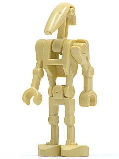 Preowned LEGO® Minifigure – Star Wars sw0001c Battle Droid w/One Straight Arm