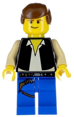 Preowned LEGO® Minifigure – Star Wars sw0014 Han Solo Blue Legs (Falcon)