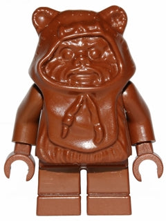 Preowned LEGO® Minifigure – Star Wars sw0050 Ewok Brown Hood (Wicket)