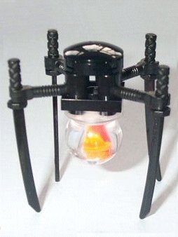 Preowned LEGO® Minifigure – Star Wars sw0074 BOmarr Monk (Trans-Neon Orange Plate)