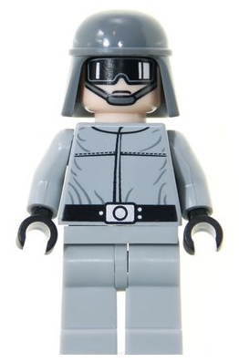 Preowned LEGO® Minifigure – Star Wars sw0093 Imperial AT-ST Pilot/Driver Plain Helmet