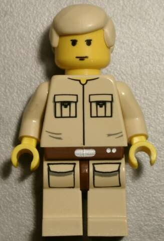 LEGO Minifig Star Wars sw0103 Luke Skywalker (Cloud City Tan Shirt - Main Image