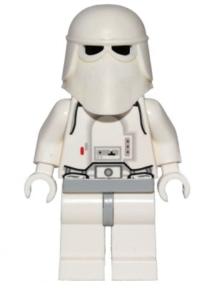Preowned LEGO® Minifigure – Star Wars sw0115 Snowtrooper Light Bluish Gray Hips White Hands