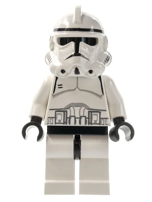 Preowned LEGO® Minifigure – Star Wars sw0126 Clone Trooper (Phase 2) Black Head