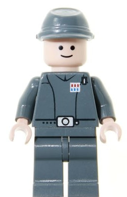 Preowned LEGO® Minifigure – Star Wars sw0154 Imperial Officer (Captain/Commandant/Commander
