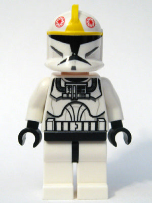 Preowned LEGO® Minifigure – Star Wars sw0191 Clone Trooper Pilot (Phase 1) Yellow Markings