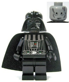 Preowned LEGO® Minifigure – Star Wars sw0232 Darth Vader (Death Star torso no Eyebrows)