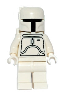 Preowned LEGO® Minifigure – Star Wars sw0275 Boba Fett White