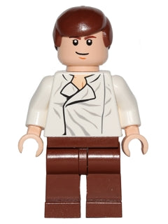 Preowned LEGO® Minifigure – Star Wars sw0278 Han Solo Reddish Brown Legs w/out Holster Patt