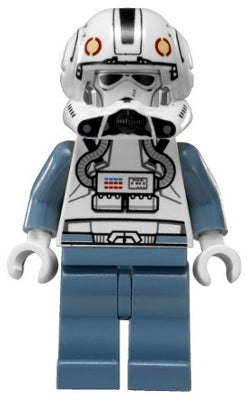 Preowned LEGO® Minifigure – Star Wars sw0281 Clone Trooper V-wing Pilot (Phase 2) Sand Blue