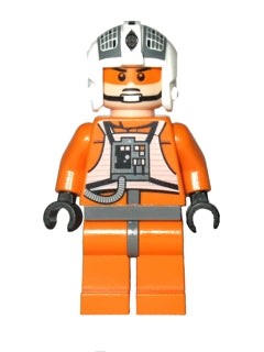 Preowned LEGO® Minifigure – Star Wars sw0369 Rebel Pilot Y-wing (Jon Dutch Vander Gold Lead