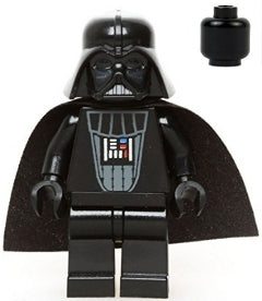 Preowned LEGO® Minifigure – Star Wars sw0386 Darth Vader (Black Head)