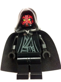 Preowned LEGO® Minifigure – Star Wars sw0394 Darth Maul (Silver Neck Clasp Torso)