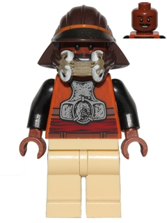 Preowned LEGO® Minifigure – Star Wars sw0398 Lando Calrissian Skiff Guard Tan Hips