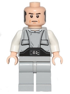 Preowned LEGO® Minifigure – Star Wars sw0400 Lobot Light Nougat Black Eyebrows