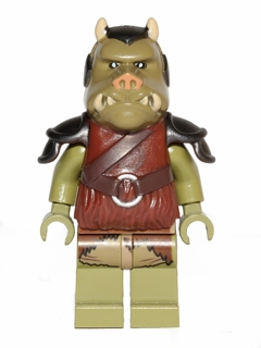 Preowned LEGO® Minifigure – Star Wars sw0405 Gamorrean Guard (Olive Green Detailed)