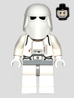 Preowned LEGO® Minifigure – Star Wars sw0428 Snowtrooper Light Bluish Gray Hips White Hands