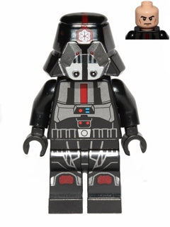 Preowned LEGO® Minifigure – Star Wars sw0443 Sith Trooper Black Armor w/Printed Legs
