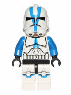 Preowned LEGO® Minifigure – Star Wars sw0445 Clone Trooper 501st Legion (Phase 2) Blue Arms