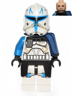 Preowned LEGO® Minifigure – Star Wars sw0450 Clone Trooper Captain Rex 501st Legion Phase 2