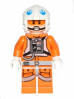 Preowned LEGO® Minifigure – Star Wars sw0458 Snowspeeder Pilot White Helmet