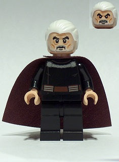 Preowned LEGO® Minifigure – Star Wars sw0472 Count Dooku White Hair
