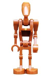 Preowned LEGO® Minifigure – Star Wars sw0482 Battle Droid Commander (Dark Orange)