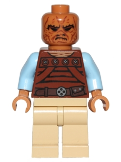 Preowned LEGO® Minifigure – Star Wars sw0487 Weequay Skiff Guard (Pagetti Rook)