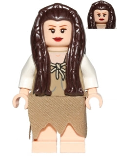 Preowned LEGO® Minifigure – Star Wars sw0504 Princess Leia (Endor Loose Hair)