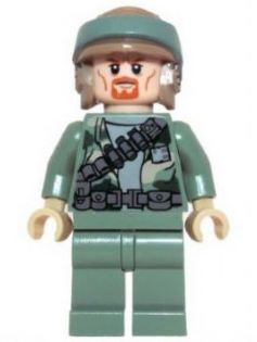 Preowned LEGO® Minifigure – Star Wars sw0507 Endor Rebel Trooper (Sand Green)