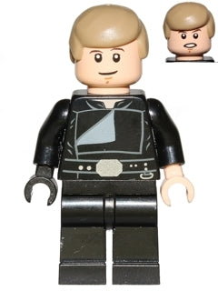 Preowned LEGO® Minifigure – Star Wars sw0509 Luke Skywalker (Jedi Master Endor Dark Tan Hai