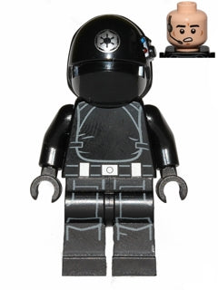Preowned LEGO® Minifigure – Star Wars sw0520 Imperial Gunner (Open Mouth Silver Imperial Lo