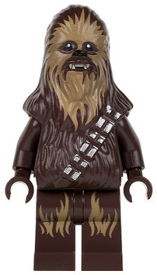 Preowned LEGO® Minifigure – Star Wars sw0532 Chewbacca Medium Nougat Fur