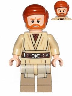 Preowned LEGO® Minifigure – Star Wars sw0535 Obi-Wan Kenobi (Dark Tan Printed Legs)