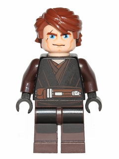 Preowned LEGO® Minifigure – Star Wars sw0542 Anakin Skywalker (Dark Brown Legs)