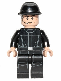 Preowned LEGO® Minifigure – Star Wars sw0545 Imperial Crew Black Jumpsuit Cavalry Kepi