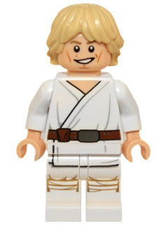 Preowned LEGO® Minifigure – Star Wars sw0551 Luke Skywalker (Tatooine White Legs Detailed F