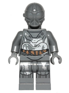 Preowned LEGO® Minifigure – Star Wars sw0573 RA-7 Protocol Droid (Dark Bluish Gray)