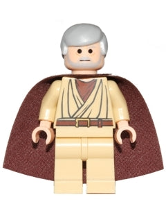 Preowned LEGO® Minifigure – Star Wars sw0637 Obi-Wan Kenobi (Old) Standard Cape